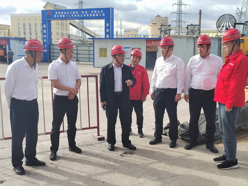 王明智深入陜北片區(qū)在建項目檢查指導工作