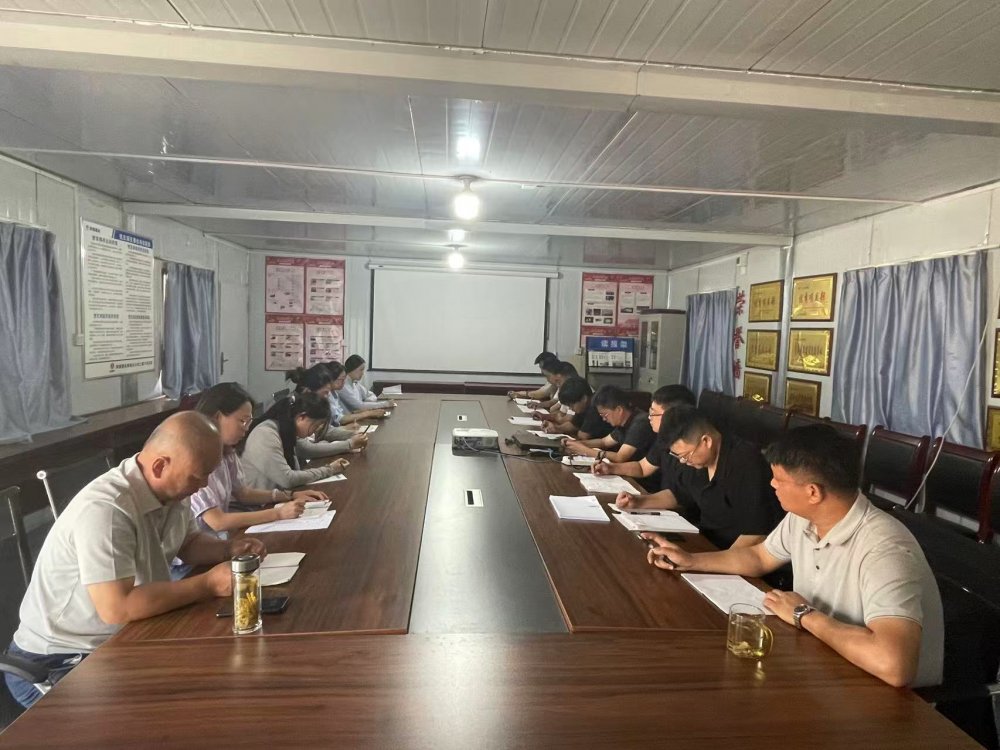 陜煤建設韓城分公司土建六項目部：秋高氣爽施工忙，精雕細琢筑精品