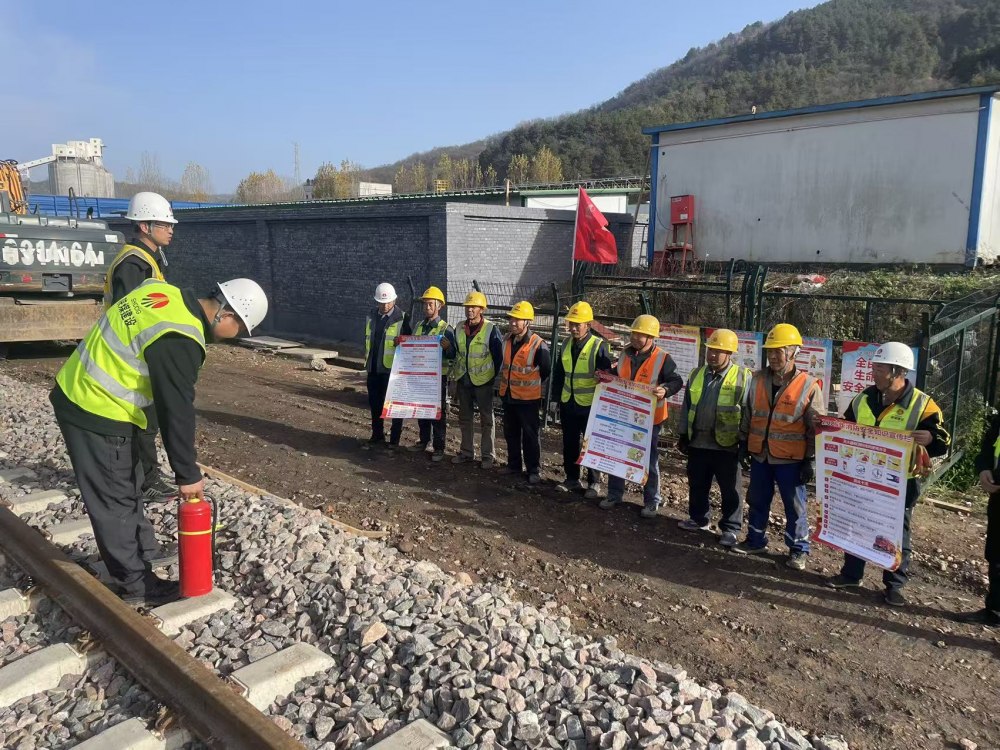 陜煤建設(shè)路橋分公司防管結(jié)合多措并舉，筑牢消防安全屏障