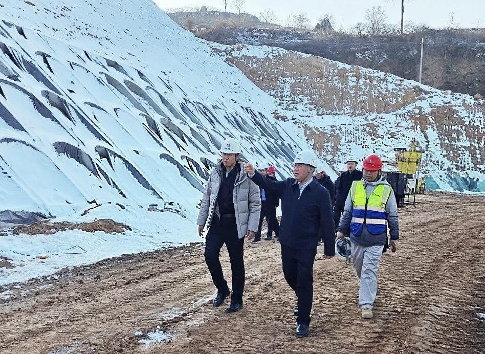 趙敬凱深入王峰煤礦瓦斯綜合治理項(xiàng)目檢查指導(dǎo)工作