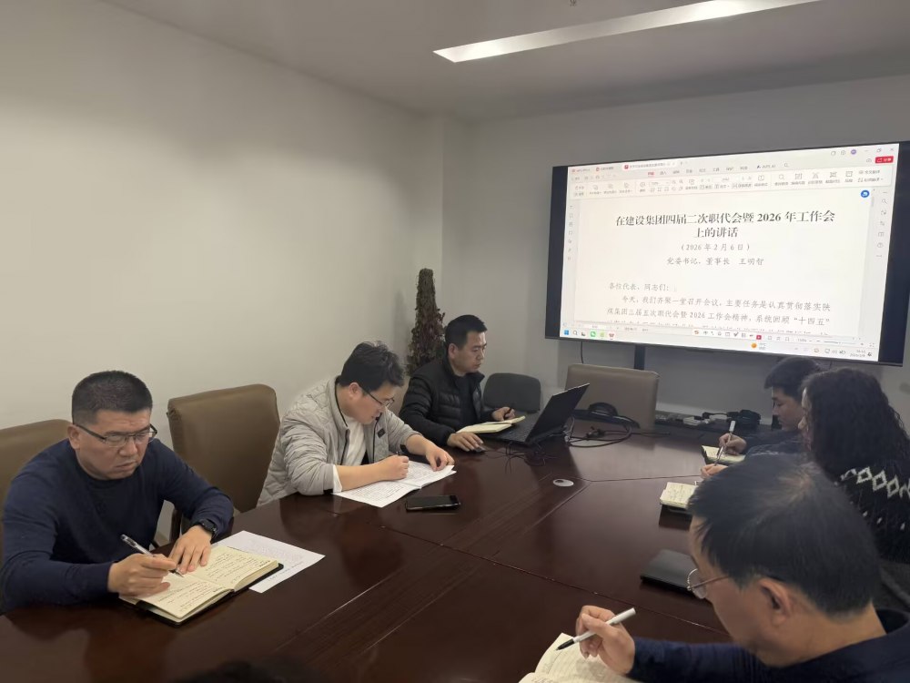 生產(chǎn)技術部深入學習貫徹建設集團工作會精神全面部署2026年重點工作