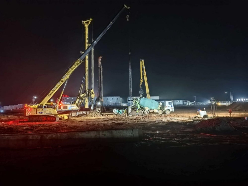 陜煤建設(shè)西北分公司汨羅樁基項目部：晝夜奮戰(zhàn)搶工期，全力以赴抓節(jié)點