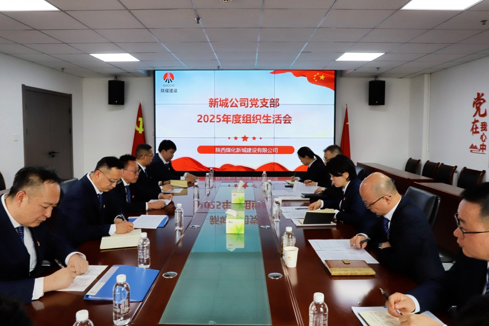 陜煤建設(shè)新城公司召開2025年度組織生活會(huì)